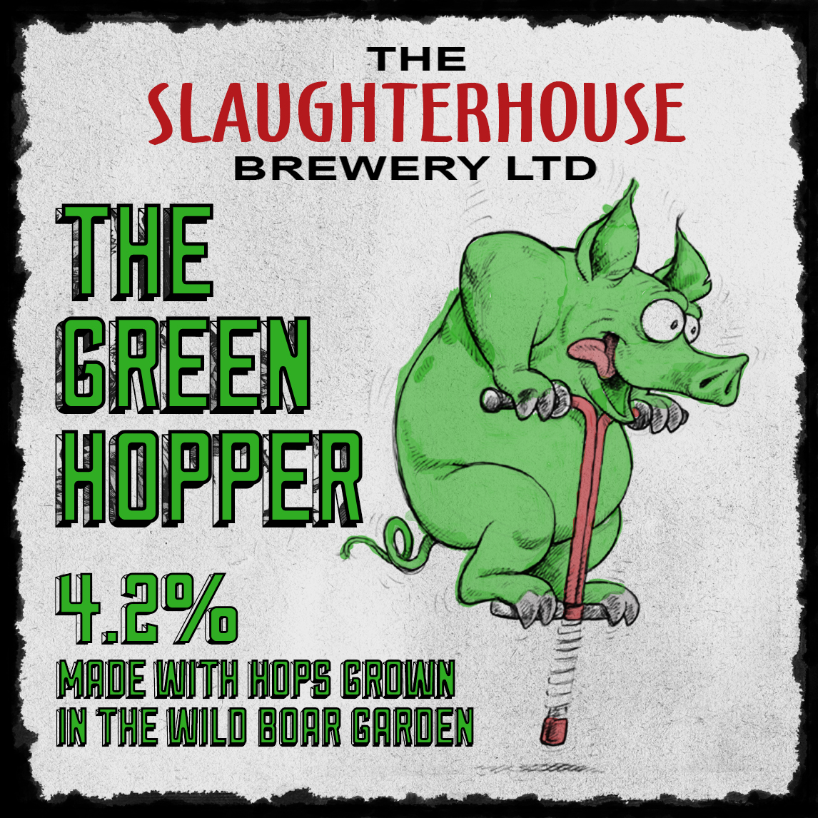 GreenHopper 4.2% Slaughterhouse Brewery
