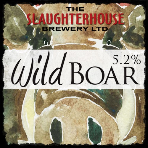 Wild Boar Ale. 5.2% Vol Slaughterhouse Brewery Warwick